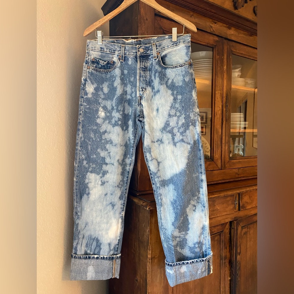 Levi’s Tie Dye Vintage 501 Boyfriend Jeans